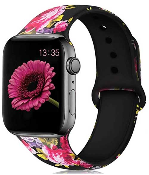 Cvjetni remen za sat za Apple