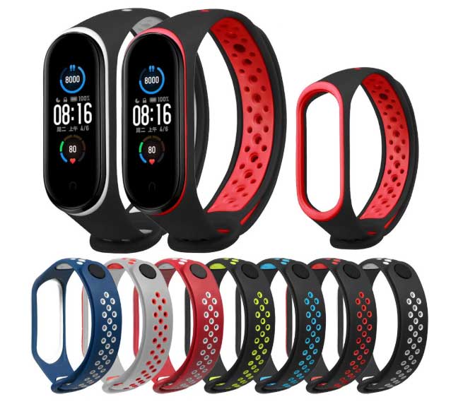 Bakeey-dvobojne trake za mi Band 5