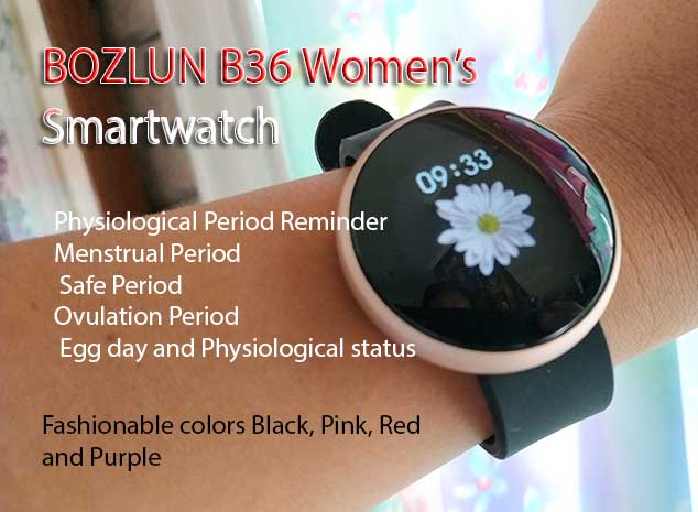 Dubinski pregled Bozluna B36 Lady Smartwatch