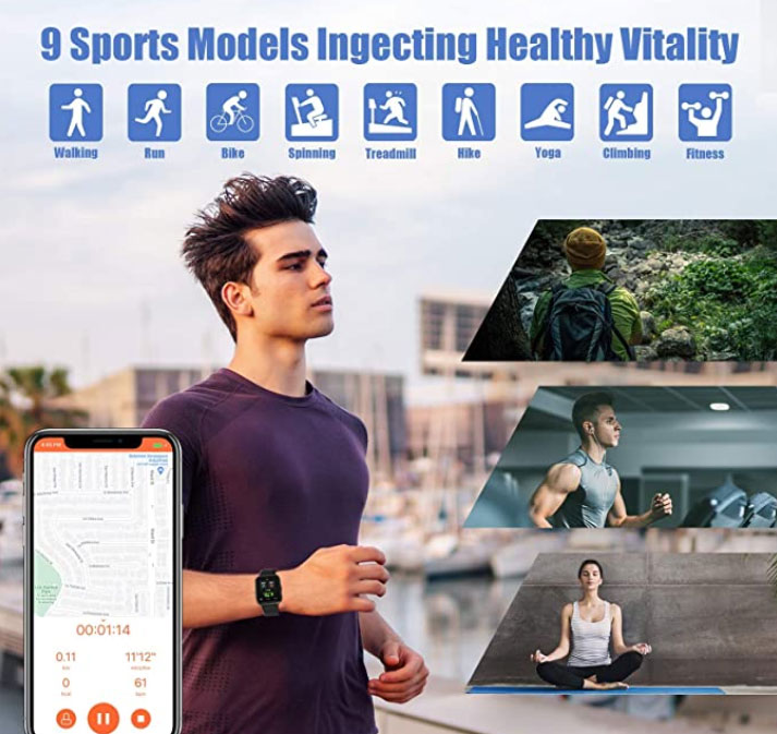 AIKELA pametni sat - moderan fitnes pametni sat