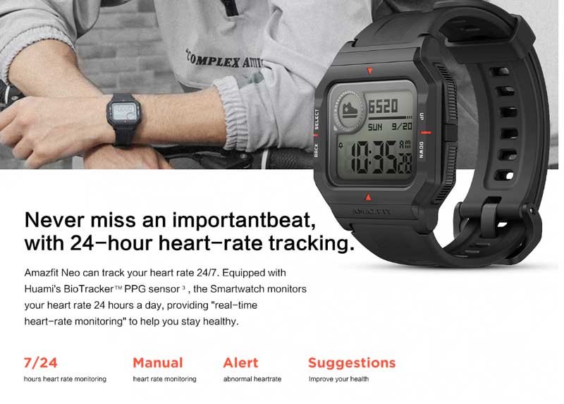 Amazfit-Neo-Značajke