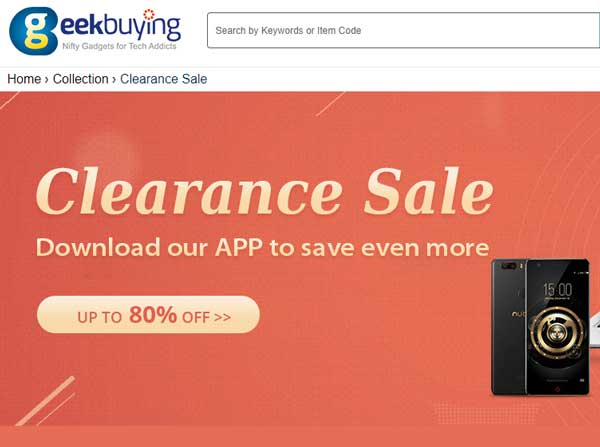 Rasprodaja na Geekbuying.com uključuje nosive predmete