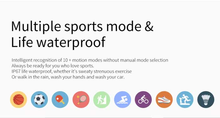 DW11-pametni sat-višestruki sportovi