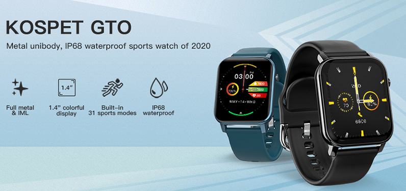 Kospet GTO Smartwatch - Pregled značajki
