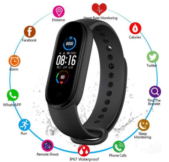 M5-SMartband-značajke