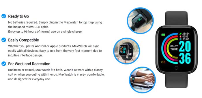 maxwatch pametni sat