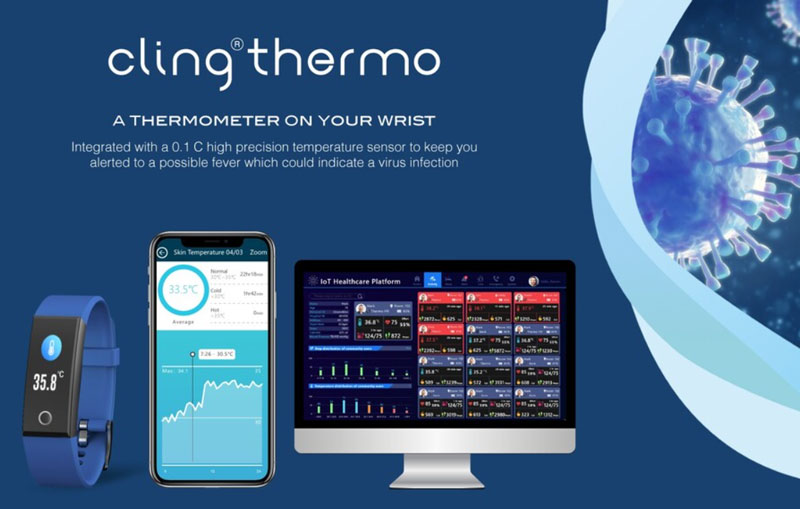 Cling-Thermo, -Medtech-pametni sat