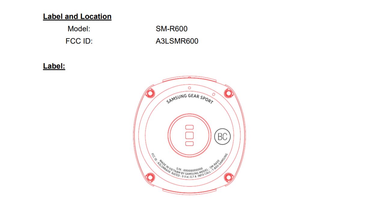 Samsung Gear Sport Smartwatch uočen na FCC-u