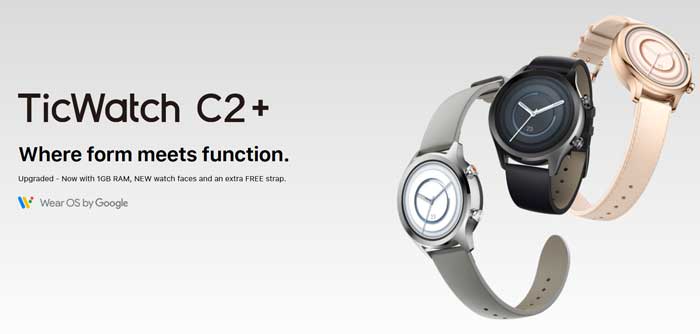 Ticwatch C2 + Smartwatch - pregled značajki