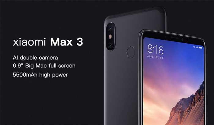 Xiaomi Mi Max 3 64 GB - kôd kupona