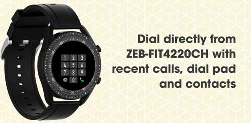 Zebronics-Smartwatch-ZEB -–- Fit4220CH-Buetooth-poziv