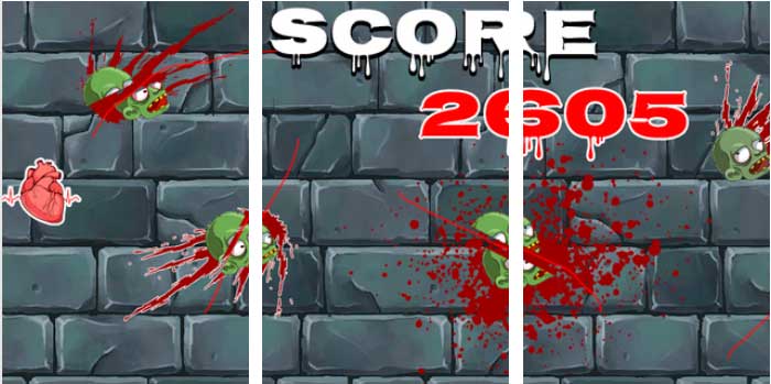 Zombie Ninja aplikacija