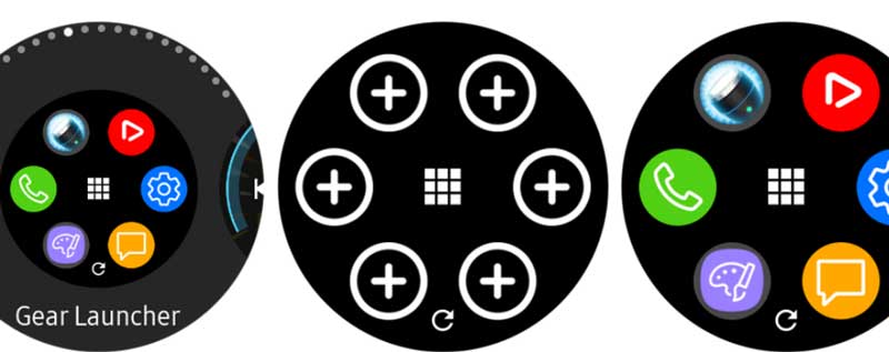 Aplikacija Gear Launcher