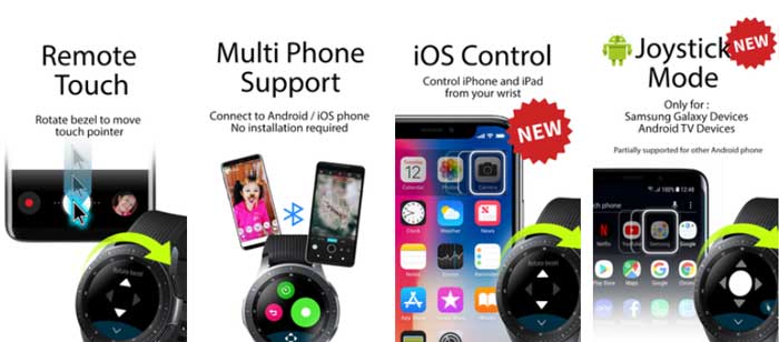 Aplikacija Clickr Camera za SAmsung Gear i Galaxy Watch Active
