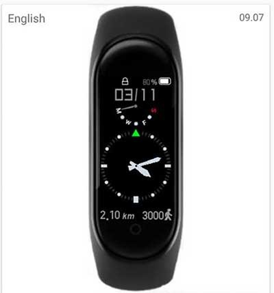 analogna zaštitna maska za Mi Band 4