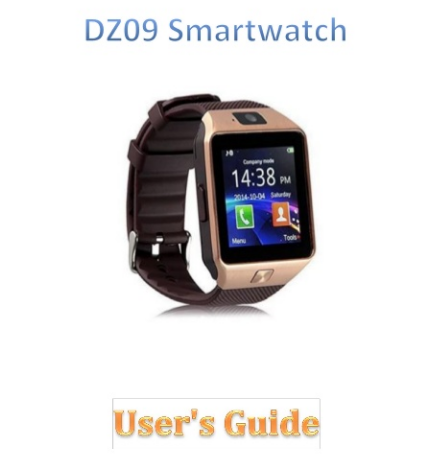 dz09-smartwatch-korisnički priručnik