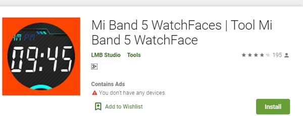 Zaštitna lica Mi Band 5
