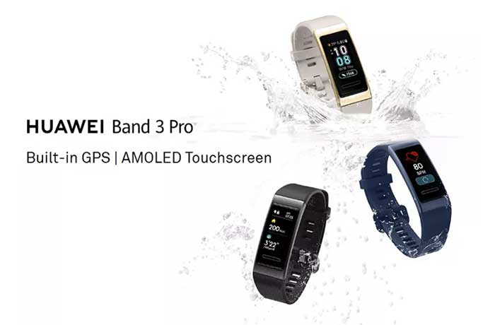 Huawei Band 3 Pro SmartBand - AMOLED zaslon + ugrađeni GPS
