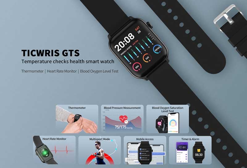 [DODELO] TICWRIS GTS pametni sat iznosi samo 24,99 USD