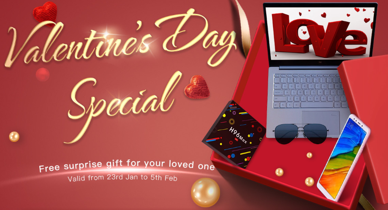 Ostvarite slatke ponude s posebnim ponudama za Valentinovo Geekbuying.com!